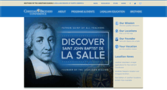 Desktop Screenshot of lasallian.info